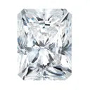 Radiant cut diamond
