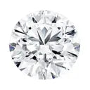 Round cut diamond